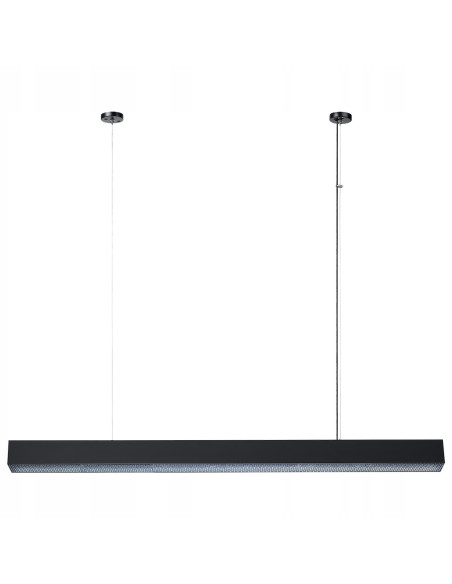 Lampa sufitowa LED Mira CCT - nowoczesne oświetlenie z regulacją barwy, czarne aluminium do każdego wnętrza