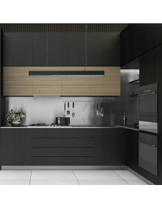 Lampa sufitowa LED Mira CCT - nowoczesne oświetlenie z regulacją barwy, czarne aluminium do każdego wnętrza 2