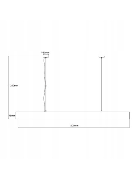 Lampa sufitowa LED Mira CCT - nowoczesne oświetlenie z regulacją barwy, czarne aluminium do każdego wnętrza