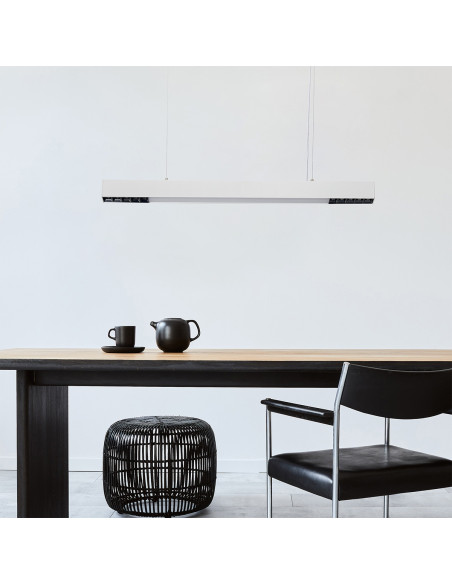 Nowoczesna lampa wisząca Cali M LED z regulacją wysokości, aplikacją Tuya Smart i zmienną barwą światła