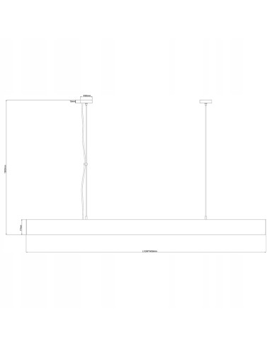 Lampa wisząca LED CCT Cali - czarna, regulowana, nowoczesny design do biura, jadalni, kuchni i salonu