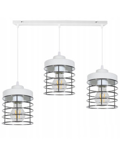 Lampa wisząca RASTI w stylu industrialnym - nowoczesna listwa oświetleniowa do kuchni i jadalni 2