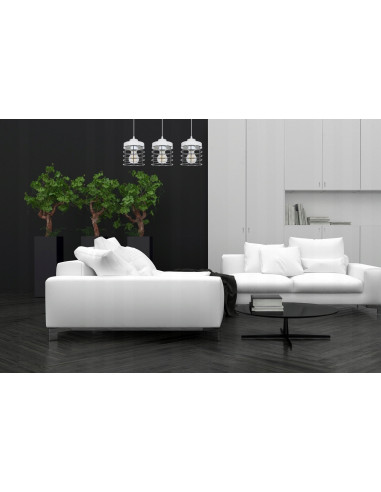 Lampa wisząca RASTI w stylu industrialnym - nowoczesna listwa oświetleniowa do kuchni i jadalni