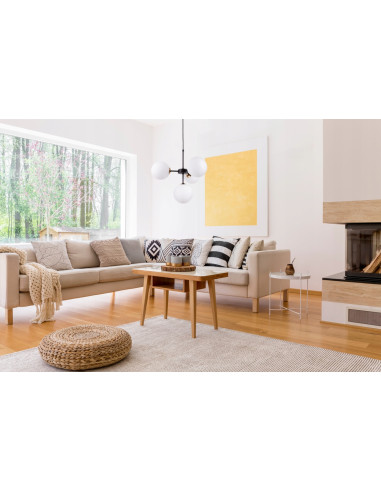 Lampa wisząca Imperia glamour z 4 kloszami E14 - czarna i złota, doskonała do kuchni i jadalni, nowoczesny design.