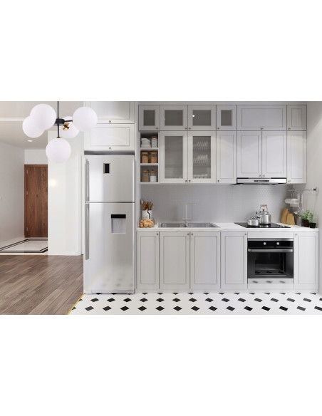 Lampa wisząca IMPERIA 5-punktowa z mlecznymi kloszami, czarna konstrukcja, nowoczesny design do biura i restauracji