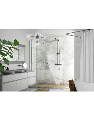 Lampa wisząca IMPERIA 4-punktowa w eleganckim czerni i złocie – idealny akcent do Twojego wnętrza.