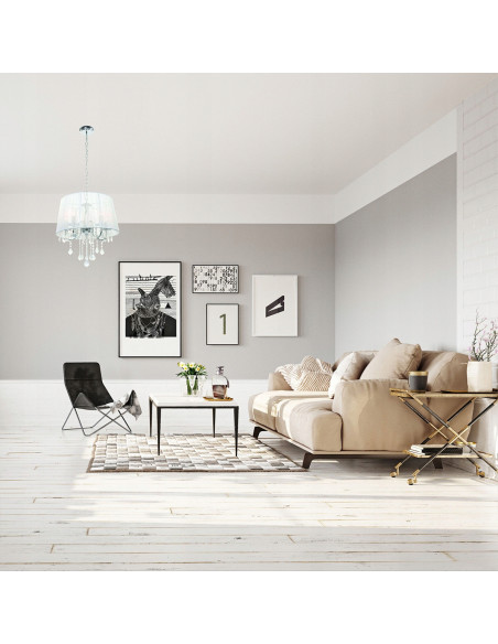 Lampa sufitowa Mona Glamour - elegancki reflektor z pięcioma punktami świetlnymi do stylowych wnętrz.