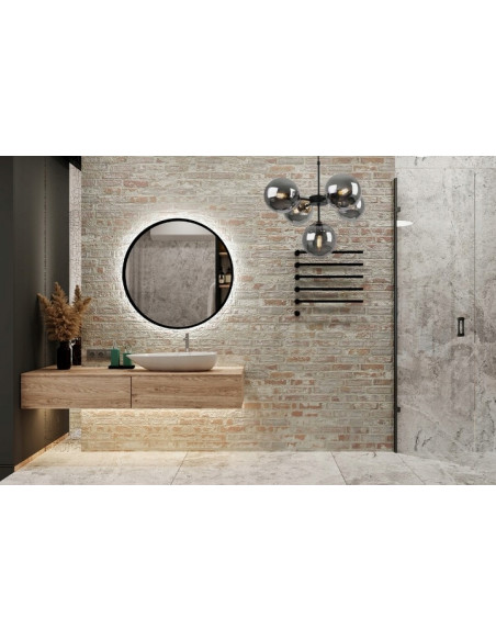 Lampa wisząca Imperia E14 z 5 kloszami i złotymi akcentami – nowoczesny element dekoracyjny do eleganckich wnętrz