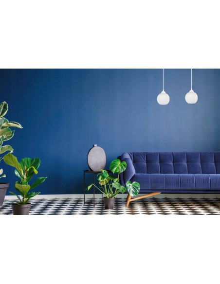 Lampa wisząca ELIZA z regulacją, nowoczesne oświetlenie w stylu minimalistycznym, stalowa w czerni i bieli, 2 E27