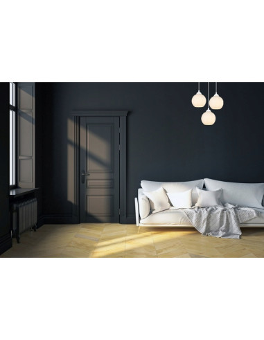 Lampa wisząca ELIZA – klasyczna, regulowana, 3 źródła światła w eleganckich kolorach czarnym i białym