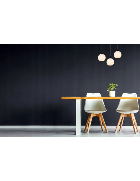 Lampa wisząca ELIZA – klasyczna, regulowana, 3 źródła światła w eleganckich kolorach czarnym i białym