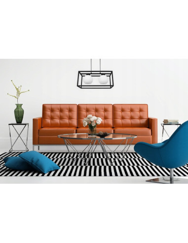 Lampa wisząca ELIZA CAGE z mlecznymi kloszami - nowoczesny design w eleganckiej czarnej konstrukcji do każdego wnętrza.