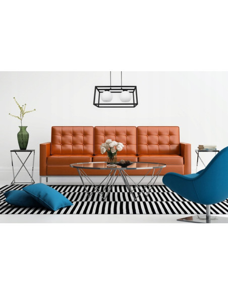 Lampa wisząca ELIZA CAGE z mlecznymi kloszami - nowoczesny design w eleganckiej czarnej konstrukcji do każdego wnętrza.