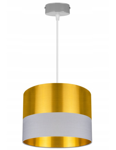 Lampa wisząca GOLDEN E27 – elegancki dodatek w złotym kolorze do stylowego salonu, kuchni czy biura.