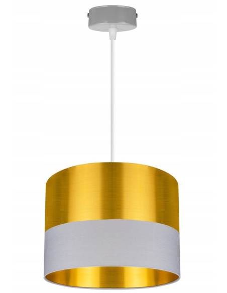 Lampa wisząca GOLDEN E27 – elegancki dodatek w złotym kolorze do stylowego salonu, kuchni czy biura.