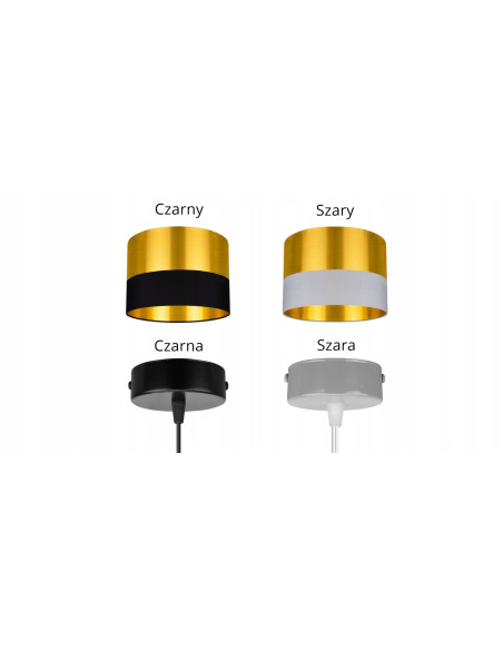 Lampa wisząca GOLDEN E27 – elegancki dodatek w złotym kolorze do stylowego salonu, kuchni czy biura.