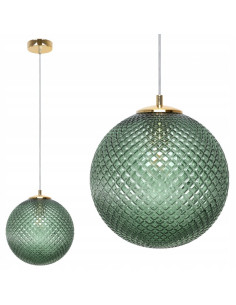 Lampa wisząca ze szkła zielonego Light Home CANNES – elegancki detal do nowoczesnych wnętrz i restauracji