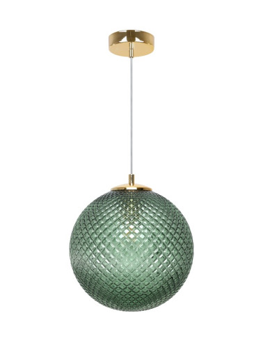 Lampa wisząca ze szkła zielonego Light Home CANNES – elegancki detal do nowoczesnych wnętrz i restauracji