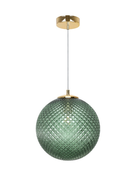 Lampa wisząca ze szkła zielonego Light Home CANNES – elegancki detal do nowoczesnych wnętrz i restauracji