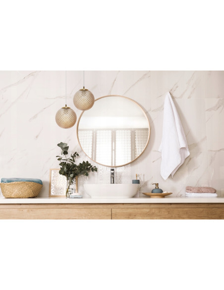 Lampa wisząca CANNES - Elegancka złota lampa 3D do kuchni, biura i salonu z kryształowym szkłem