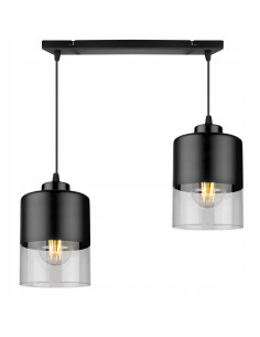 Lampa sufitowa ROMA - elegancka lampa na belce, regulowana, idealna do salonu, jadalni i wysokich pomieszczeń