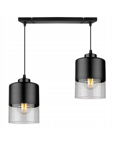 Lampa sufitowa ROMA - elegancka lampa na belce, regulowana, idealna do salonu, jadalni i wysokich pomieszczeń