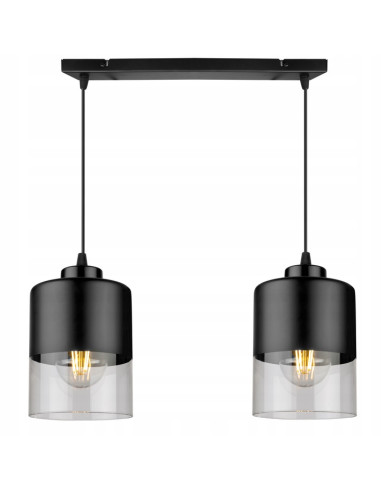 Lampa sufitowa ROMA - elegancka lampa na belce, regulowana, idealna do salonu, jadalni i wysokich pomieszczeń