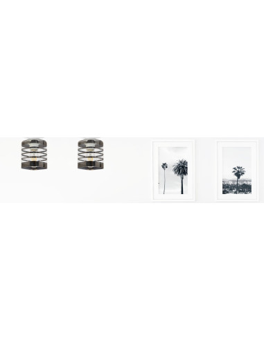 Lampa sufitowa HELIX – elegancka lampa szklana z regulacją światła do kuchni i jadalni, nowoczesny design