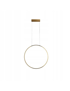 Lampa Wisząca LED MIRROR w Złotym Okręgu – Nowoczesne Oświetlenie do Wnętrz i Łazienek