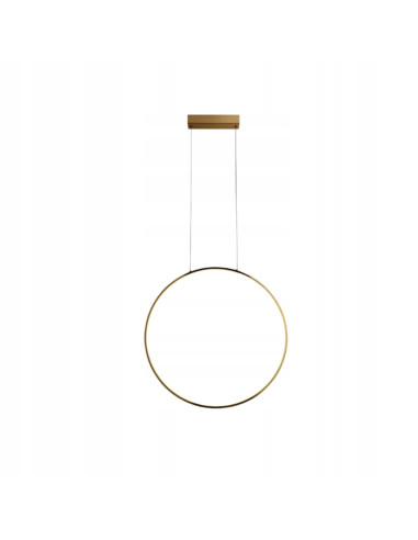 Lampa Wisząca LED MIRROR w Złotym Okręgu – Nowoczesne Oświetlenie do Wnętrz i Łazienek