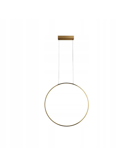 Lampa Wisząca LED MIRROR w Złotym Okręgu – Nowoczesne Oświetlenie do Wnętrz i Łazienek