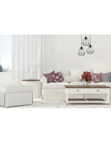 Lampa wisząca EDISON 3-płomienna E27 w kolorze czarnym - nowoczesne oświetlenie do salonu, jadalni i biura