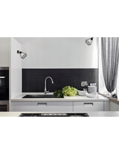 Lampa sufitowa EDISON E27 w stylu nowoczesnego diamentu - elegancki akcent do wnętrz w kolorze czarnym