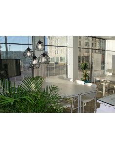 Lampa wisząca EDISON z unikatowymi kloszami - stylowe oświetlenie do jadalni, salonu i korytarza, czarny, 4 źródła światła. 2