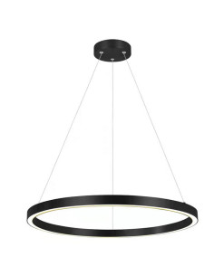 Lampa wisząca MIDWAY MAŁA LED z czarnym akcentem, minimalistyczna elegancja do nowoczesnych wnętrz