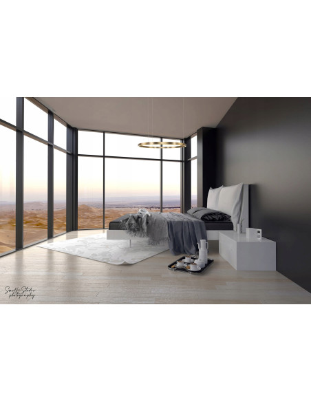 Lampa wisząca MIDWAY Triangle LED 60 cm w złotym wykończeniu, nowoczesna do salonu i jadalni, 35W, 3850 lumenów