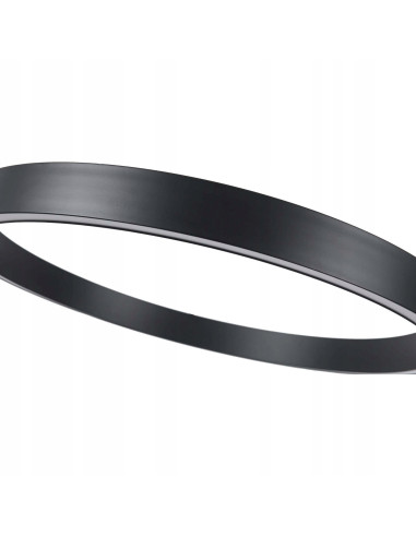 Lampa wisząca MIDWAY MAŁA LED z czarnym akcentem, minimalistyczna elegancja do nowoczesnych wnętrz