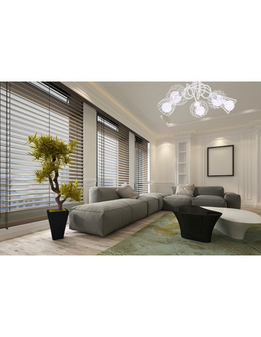 Lampa wisząca EDISON w stylu loftowym, czarna, 5-punktowa, idealna do klatki schodowej i nowoczesnych wnętrz.