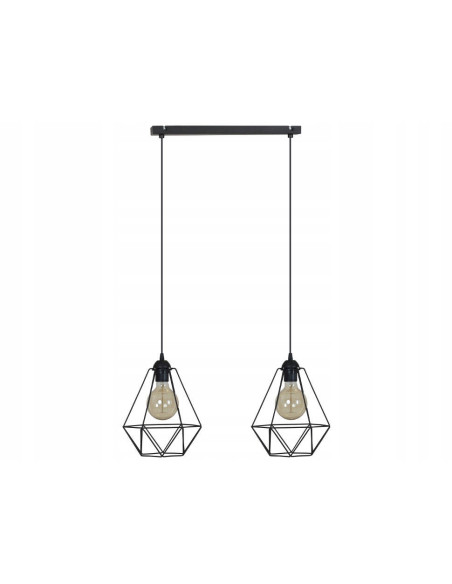 Lampa wisząca EDISON Fusion – minimalistyczna elegancja z personalizacją koloru dla salonu i jadalni.