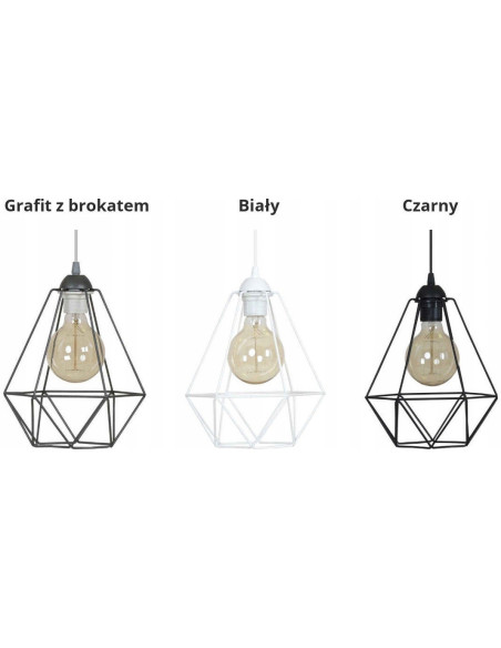 Lampa wisząca EDISON Fusion – minimalistyczna elegancja z personalizacją koloru dla salonu i jadalni.