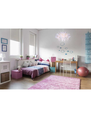 Lampa wisząca FARFALLA - różowe motyle, stylowy akcent do pokoju dziecięcego i nowoczesnych wnętrz.