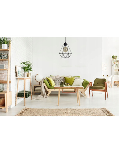 Lampa wisząca minimalistyczna EDISON E27 z metalowym kloszem – eleganckie oświetlenie do biura i jadalni