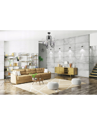 Lampa wisząca EDISON w chromie - nowoczesny żyrandol o unikalnym designie do loftowych i klasycznych wnętrz