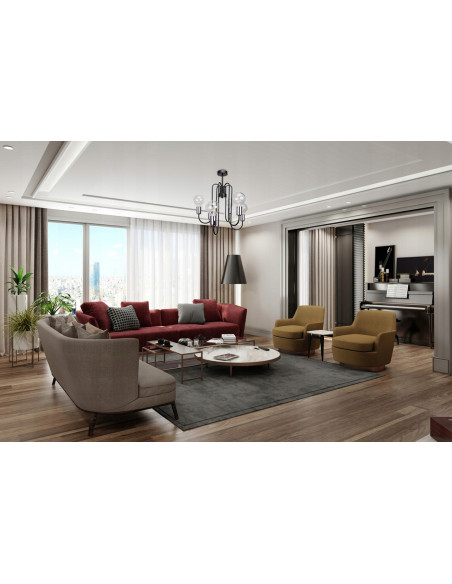 Lampa wisząca EDISON w chromie - nowoczesny żyrandol o unikalnym designie do loftowych i klasycznych wnętrz