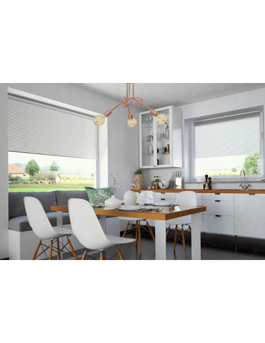 Żyrandol miedziany EDISON z 3 punktami świetlnymi - elegancki dodatek do salonu i jadalni w minimalistycznym stylu.