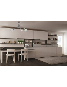 Lampa sufitowa EDISON E27 w chromie, nowoczesna bez kloszy, 3 punkty świetlne, elegancka do jadalni, kuchni i salonu 2