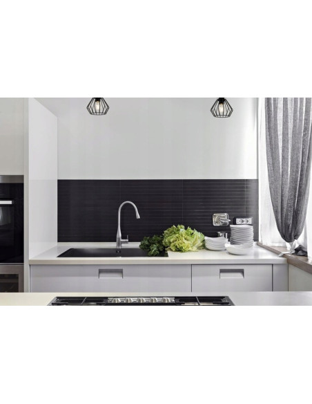 Plafon loftowy NUVOLA z czarnym kloszem druciakowym, 18 cm, marki Light Home do nowoczesnych wnętrz