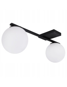 Elegancki plafon ALTA z białymi kloszami - nowoczesna lampa sufitowa do biura, salonu i innych wnętrz