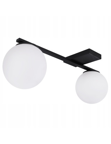 Elegancki plafon ALTA z białymi kloszami - nowoczesna lampa sufitowa do biura, salonu i innych wnętrz