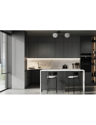 Elegancki plafon ALTA z białymi kloszami - nowoczesna lampa sufitowa do biura, salonu i innych wnętrz